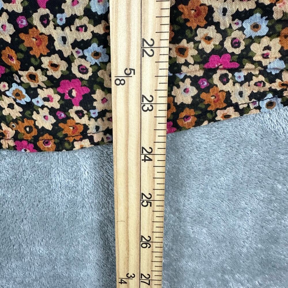 Olivia James The Label Floral Emory Blouse Womens Small Multicolor  Cotton - Picture 7 of 8